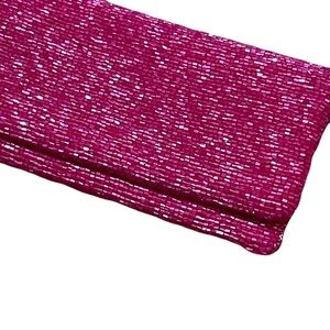 Tiana Pink Sequin Evening Clutch NWT